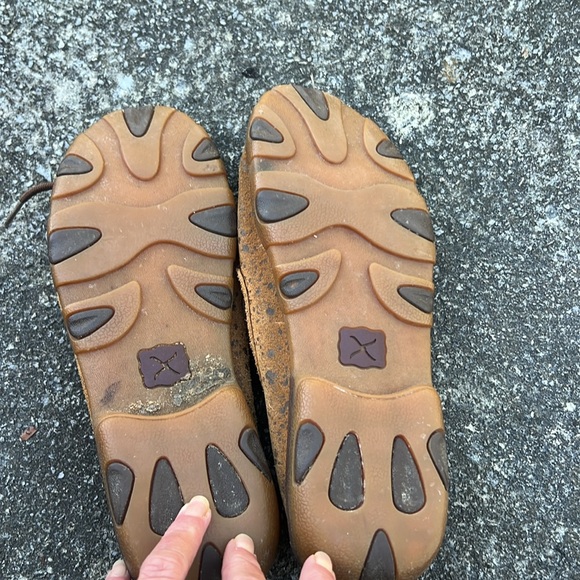 Twisted X leather moccasins - Picture 7 of 7